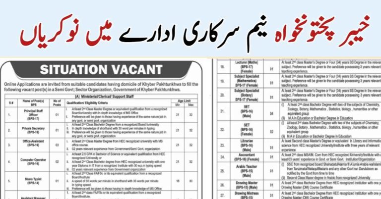 KPK ETS Jobs June 2023 – Apply via www.elite.org.pk