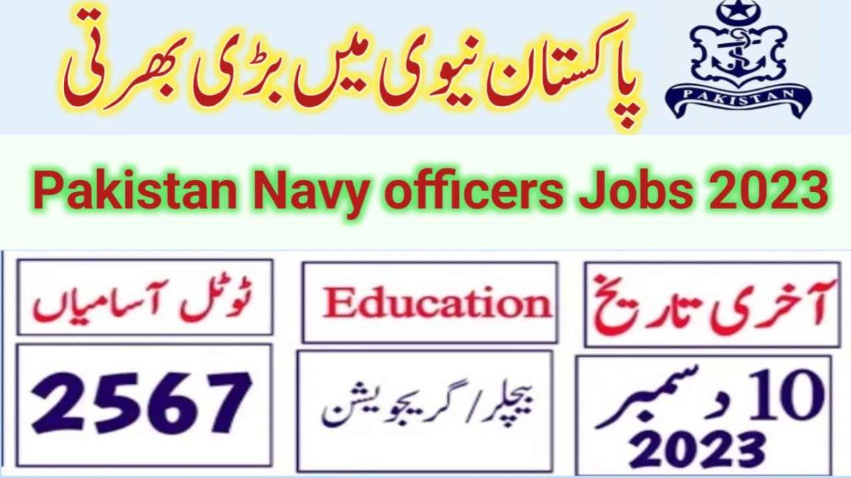 Join Pak Navy Short Service Commission 2024- A&M Batch 9 Online Registration