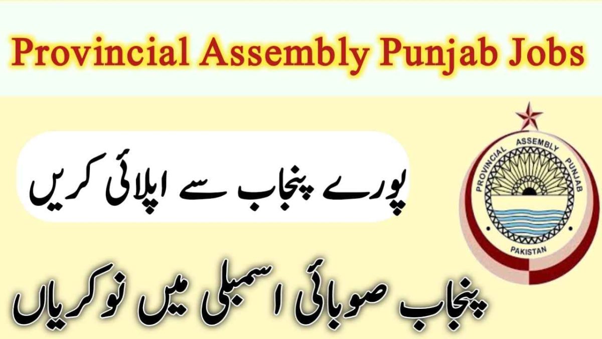 Provincial Assembly Punjab PAP Jobs 
